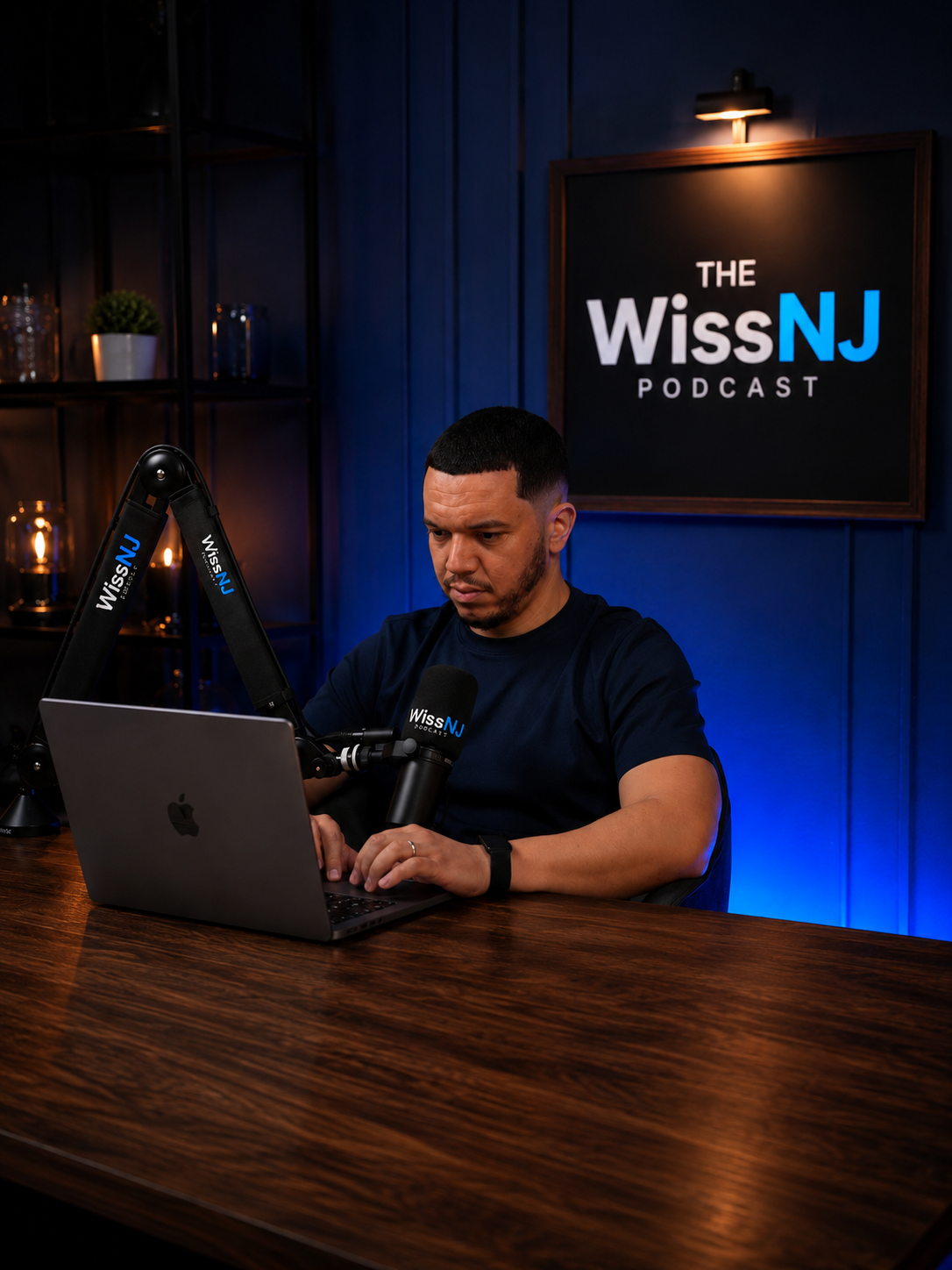 Portrait de Wiss NJ, fondateur de The WissNJ Podcast